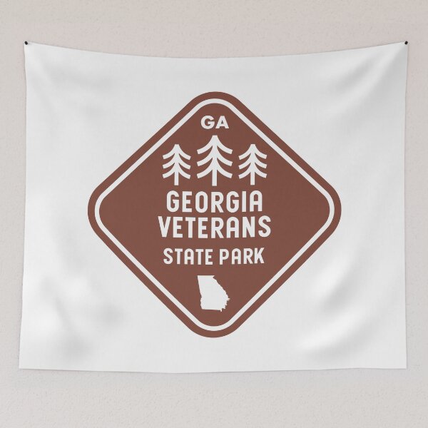 Item preview, Georgia Veterans State Park Georgia Rhombus designed and sold by bivenart.