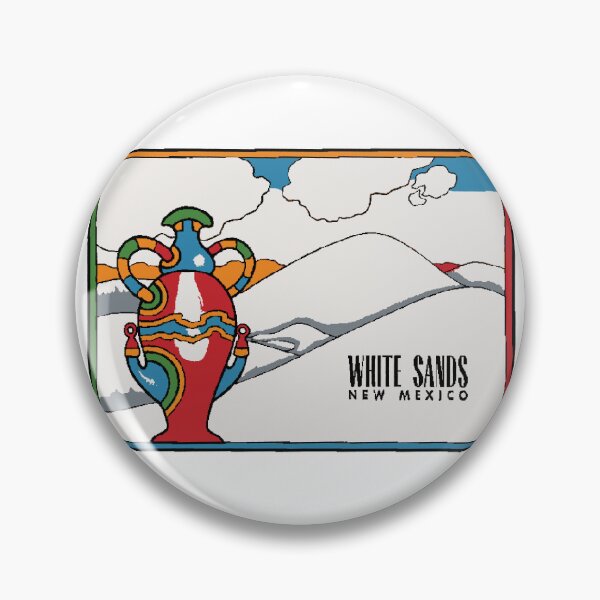 Item preview, White Sands New Mexico Vintage Style designed and sold by Decal Mania.