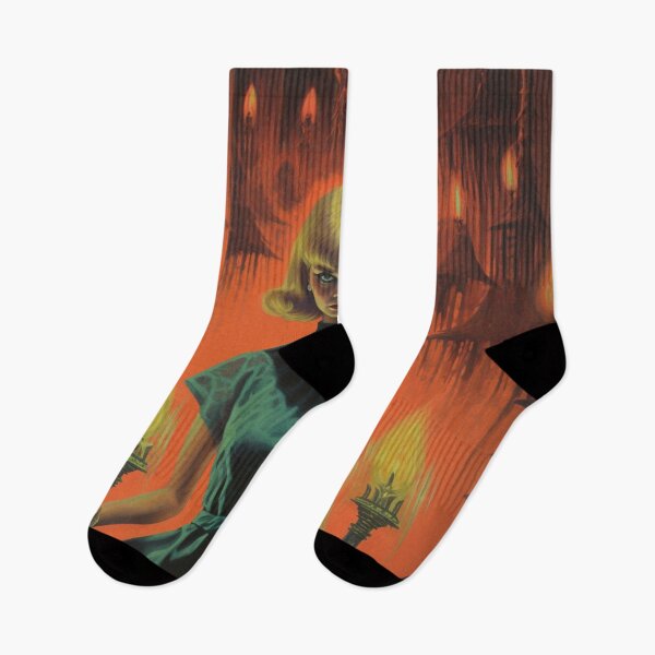 Item preview,  Vintage Halloween Horror Movie Homage with wonderful Unique Designs designed and sold by HappyNouveau.
