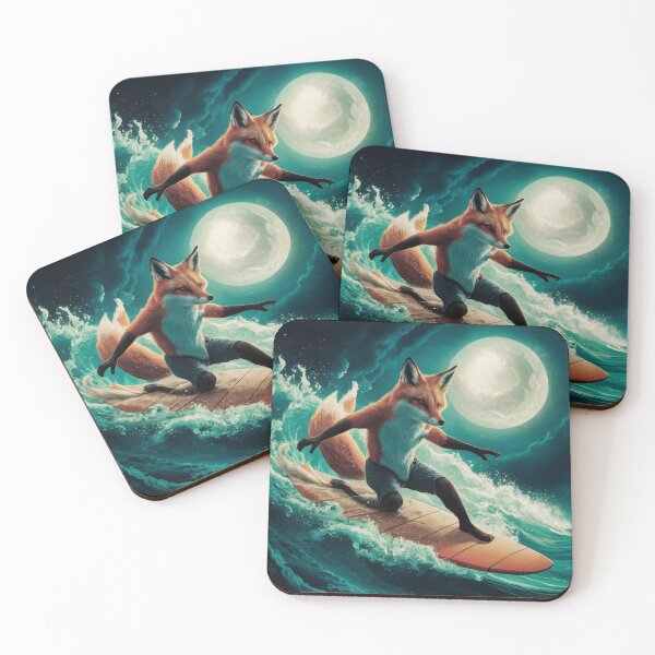Item preview, "SURFING FOX" designed and sold by Obinne.