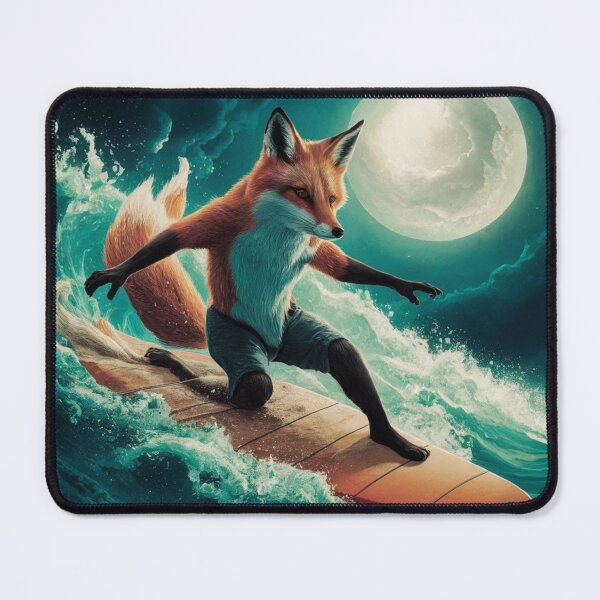 Item preview, "SURFING FOX" designed and sold by Obinne.