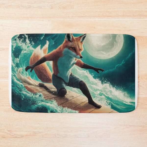 Item preview, "SURFING FOX" designed and sold by Obinne.