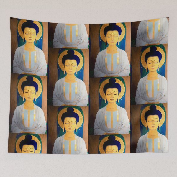 Item preview, I am shining light (buddha) designed and sold by The Rainbow Rebel Collective.