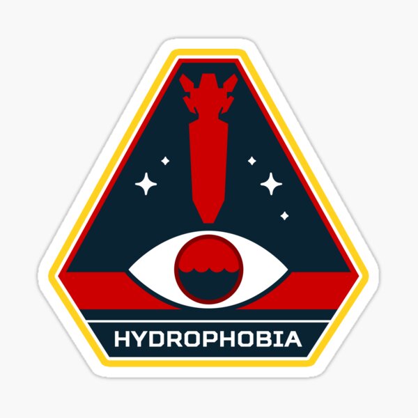 Cosmopunk Patch - Hydrophobia Sticker