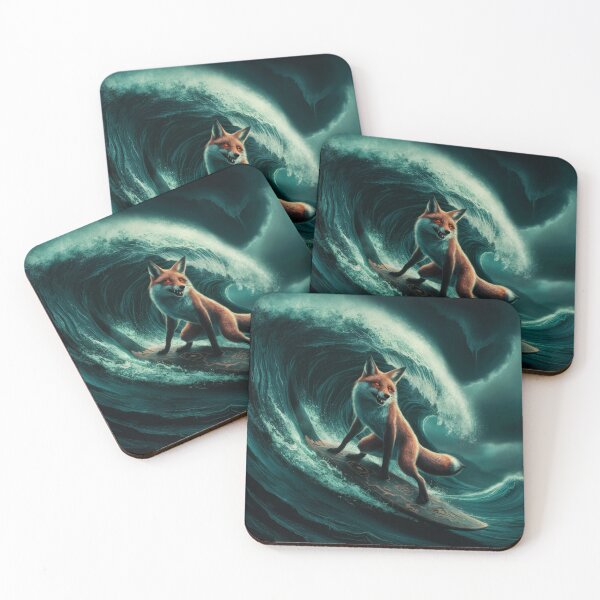 Item preview, "SURFING FOX" designed and sold by Obinne.