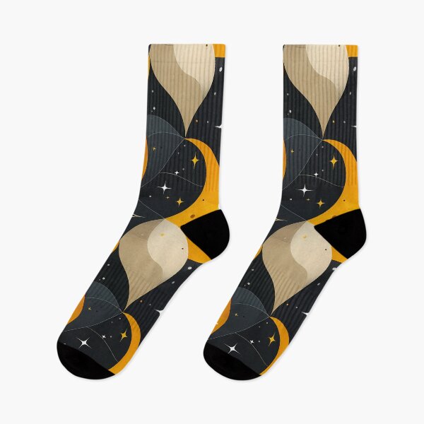 Item preview, Geometric pattern in yellow and black v.2 designed and sold by Print2Harbor.