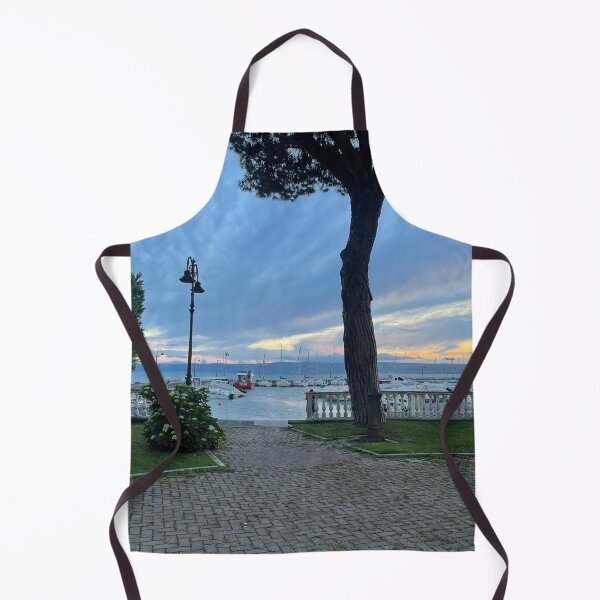 Item preview, Lake Side Sunset Blue Sky In the Italian Summer designed and sold by ZedColors.