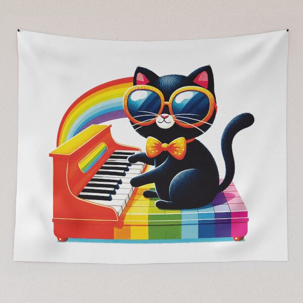 Item preview, The Pianist Cat designed and sold by SergioColli.