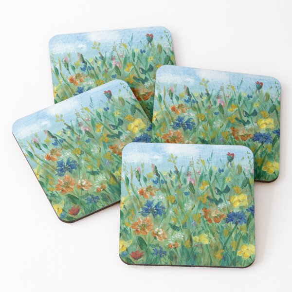 Item preview, Wildflower field designed and sold by Artbydekloe.