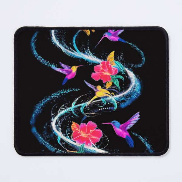 Item preview,  hummingbirds and flowers  designed and sold by aipaint.