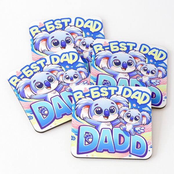 Item preview, Best Dad Koala - Adorable Father's Day Art designed and sold by Koalangel.