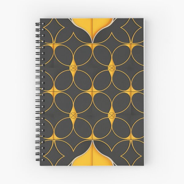 Artikelvorschau, Kopie des geometrischen Musters in Gelb und Schwarz v.3 entworfen und verkauft von Print2Harbor.