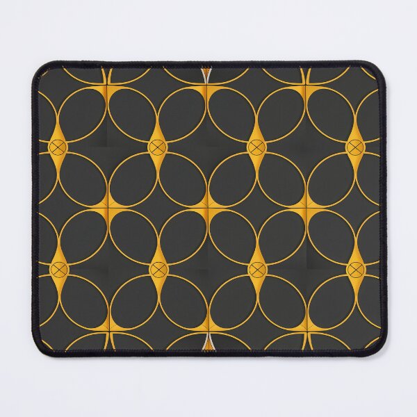 Item preview, Copy of Geometric pattern in yellow and black v.3 designed and sold by Print2Harbor.