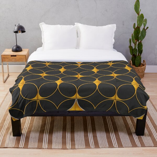 Item preview, Copy of Geometric pattern in yellow and black v.3 designed and sold by Print2Harbor.