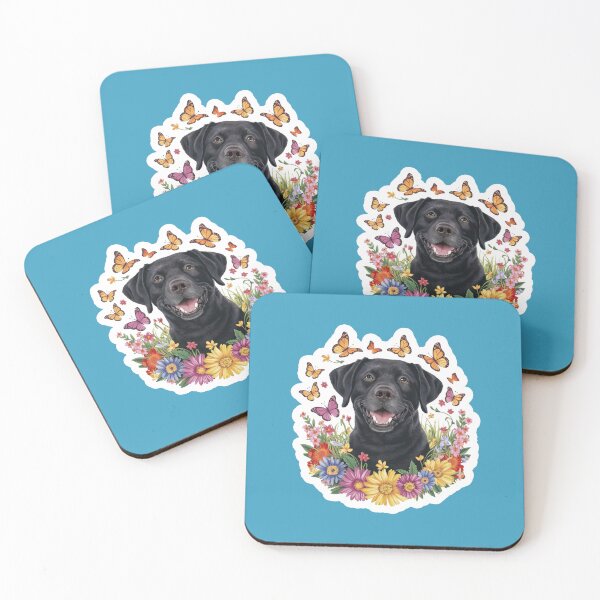Item preview,  Black Labrador illustration designed and sold by ZooStateofMind.