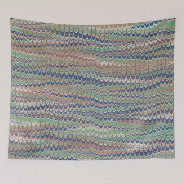 Item preview, Vintage Marbled Combed Book Endpaper designed and sold by newnouveau.