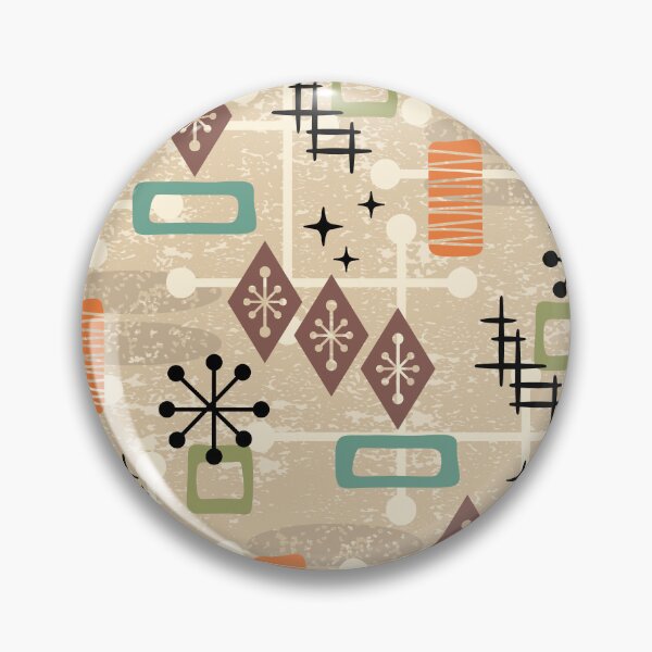 Item preview, Retro Mid Century Modern Atomic Age Pattern designed and sold by tonymagnerart.