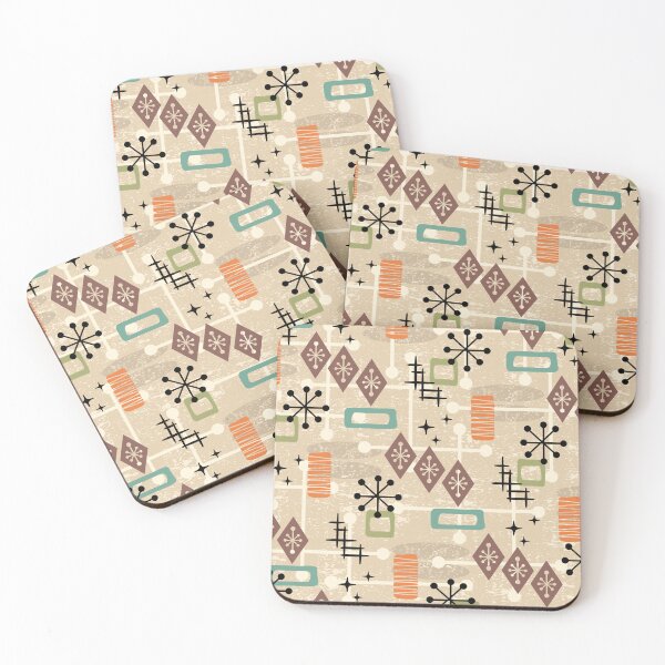Item preview, Retro Mid Century Modern Atomic Age Pattern designed and sold by tonymagnerart.