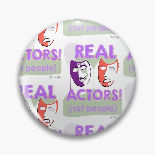 Item preview, "Real Actors (not people)" by  Gabi Clayton designed and sold by GabiClayton.