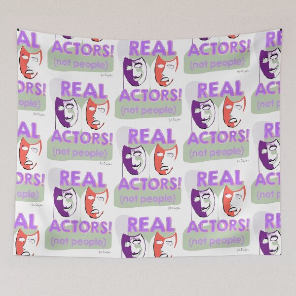 Item preview, "Real Actors (not people)" by  Gabi Clayton designed and sold by GabiClayton.