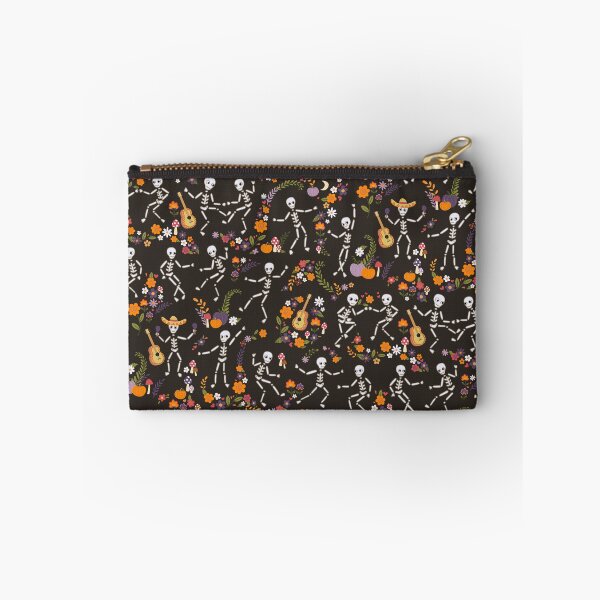 Item preview, Halloween Barn Dance - orange and lilac on dark brown by Cecca Designs designed and sold by Cecca-Designs.