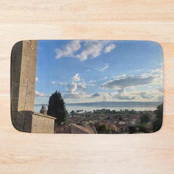 Item preview, Mountain Top View of Lake Bolsena in Italy designed and sold by ZedColors.