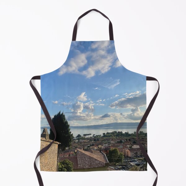 Item preview, Mountain Top View of Lake Bolsena in Italy designed and sold by ZedColors.