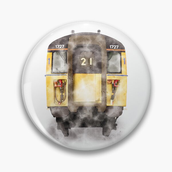 Item preview, Class 421 4CIG "Slam Door" Watercolour designed and sold by jameswattsart.