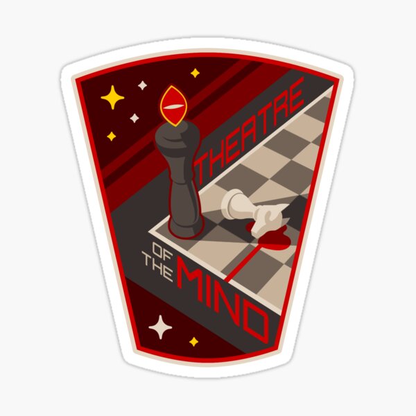 Cosmopunk Patch - Theatre of the Mind Sticker