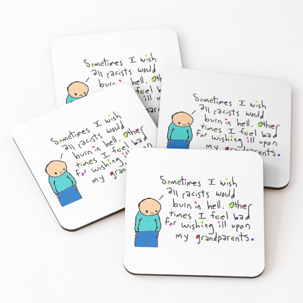 Item preview, Dear Gramps and Granny, Racism is So Last Century - Cheeky Cartoon Humor designed and sold by Ignorant-Artist.