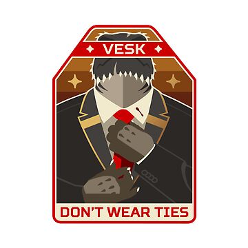 Artwork thumbnail, Cosmopunk Patch - Vesk Don't Wear Ties by Cosmopunk