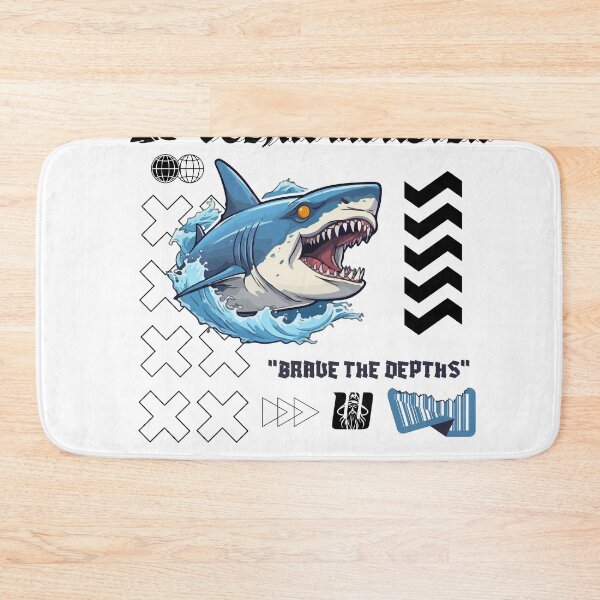 Item preview, Ocean monster shark black designed and sold by Wizard-shop1.