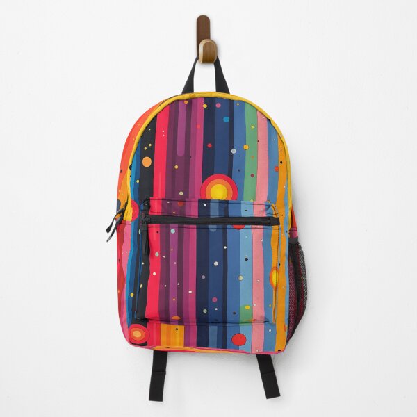 Item preview, Geometric patterns in rainbow colors designed and sold by Print2Harbor.
