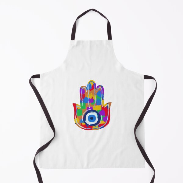 Item preview, Mosaic Pride Flag Hamsa designed and sold by PeaceforIsrael.