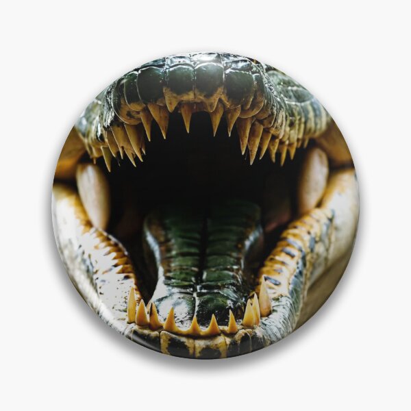 Item preview, Crocodile with Open Jaws and Sharp Teeth designed and sold by OxiSkor.