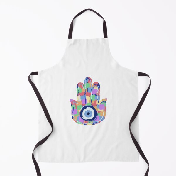 Item preview, Pastel Mosaic Pride Flag Hamsa designed and sold by PeaceforIsrael.