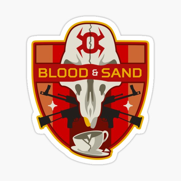 Cosmopunk Patch - Blood & Sand Sticker