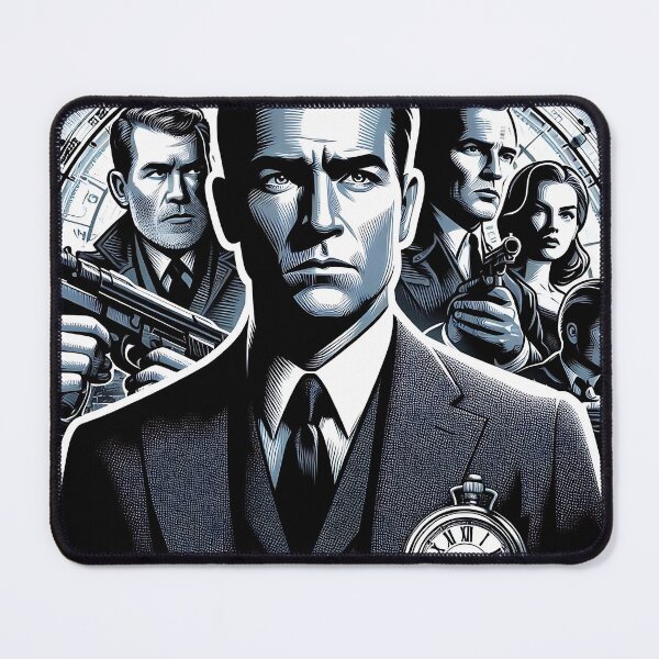 Item preview, Action-Packed Threat Level Midnight Movie Poster designed and sold by TeeSocio.