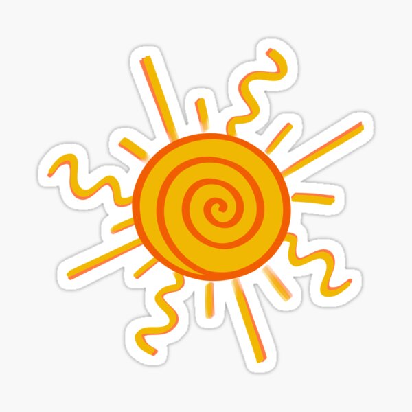 Zazzle Sun Sticker