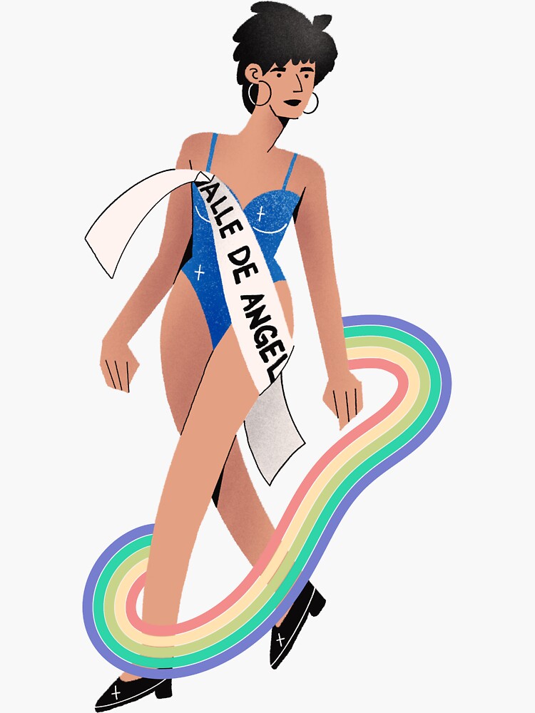 Thumbnail 3 of 3, Sticker, Proud People - Abigail designed and sold by laboratory-sama.