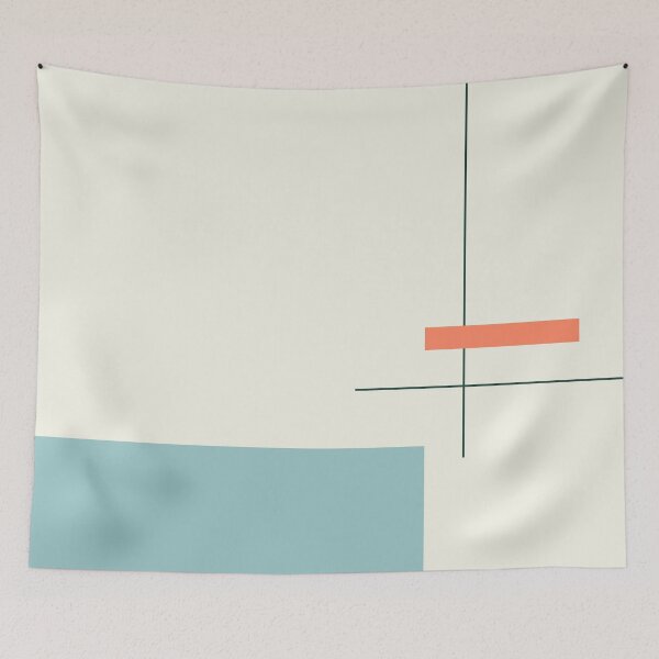 Item preview, Serenity Abstract Geometric 03 designed and sold by BeatrisVeres.