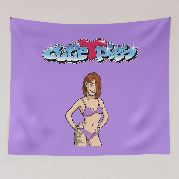 Item preview, CutiePie #71 - Bikini redhead with dragon tattoo designed and sold by CutiePiesArt.