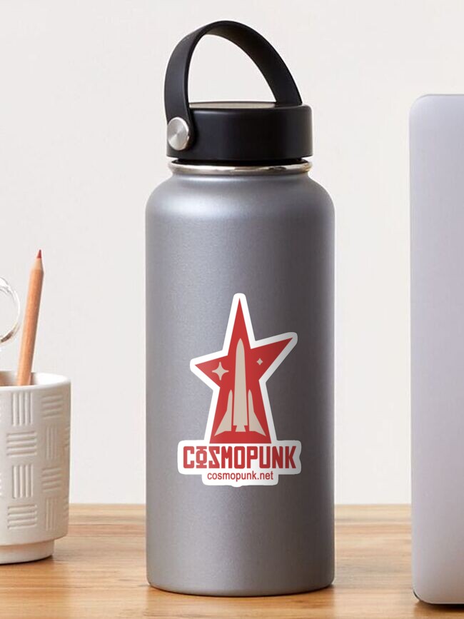 Thumbnail 1 of 3, Sticker, Cosmopunk Logo designed and sold by Cosmopunk.