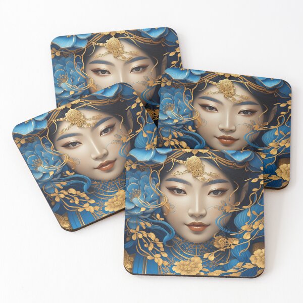 Item preview, Asian Goddess Portrait n°10 designed and sold by Grafik-Ai-Art.