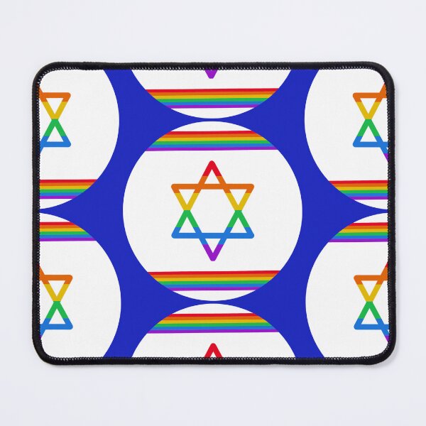 Item preview, Jewish Pride Star of David (stripes) designed and sold by PeaceforIsrael.