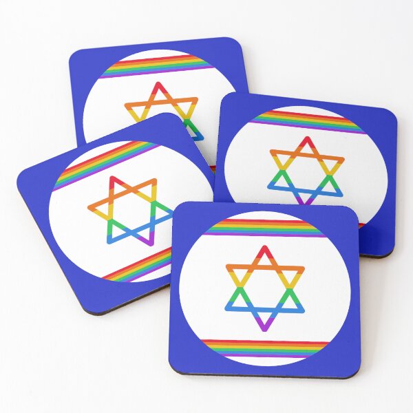 Item preview, Jewish Pride Star of David (stripes) designed and sold by PeaceforIsrael.