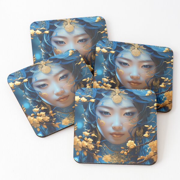 Item preview, Asian Goddess Portrait n°11 designed and sold by Grafik-Ai-Art.