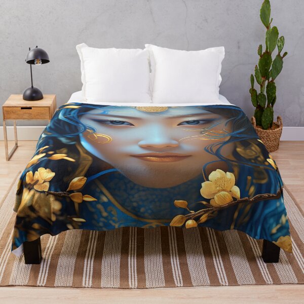 Item preview, Asian Goddess Portrait n°11 designed and sold by Grafik-Ai-Art.