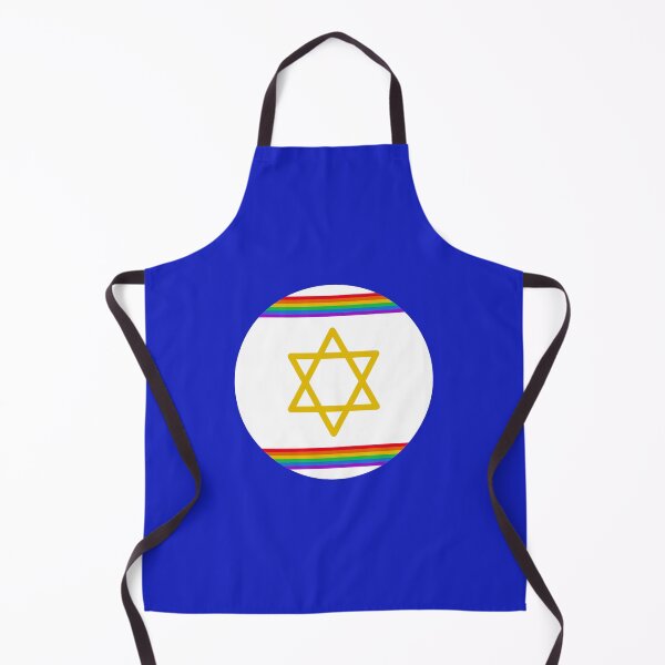 Item preview, Freedom Pride / Tel Aviv Pride Star of David (stripes) designed and sold by PeaceforIsrael.