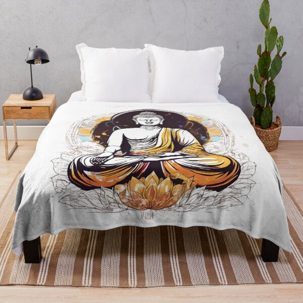 Item preview, Meditating Buddha Artwork T-Shirt designed and sold by princesiddharth.